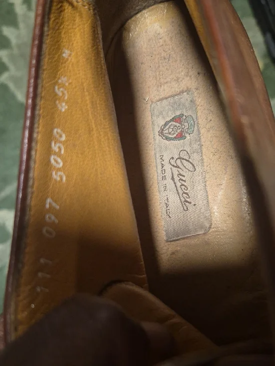 Gucci Men’s Brown Leather Chukka Lace-Up Boots - Picture 11 of 14